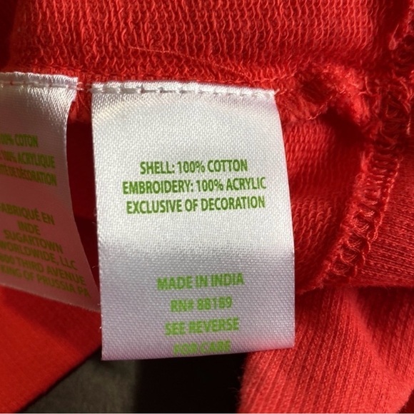 Lilly Pulitzer Red Joy Sweatshirt - Picture 4 of 4